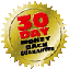 30 Day Guarantee symbol